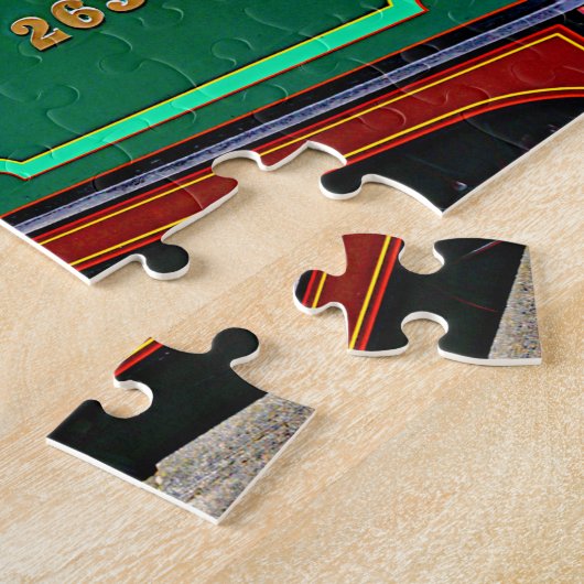 S E & Chatham Railway Steam Train - Name Text hinz Puzzle (Seite)