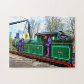 S E & Chatham Railway Steam Train - Name Text hinz Puzzle (Horizontal)