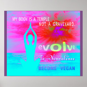 s ein Tempel - Plakat