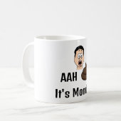 S&%# Es ist Montag Kaffee Tasse (Vorderseite Links)