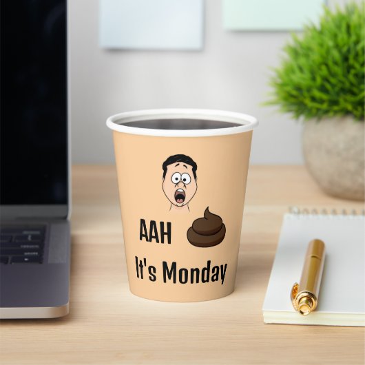 S&%# Es ist Montag Papier Cup Pappbecher (InSitu)