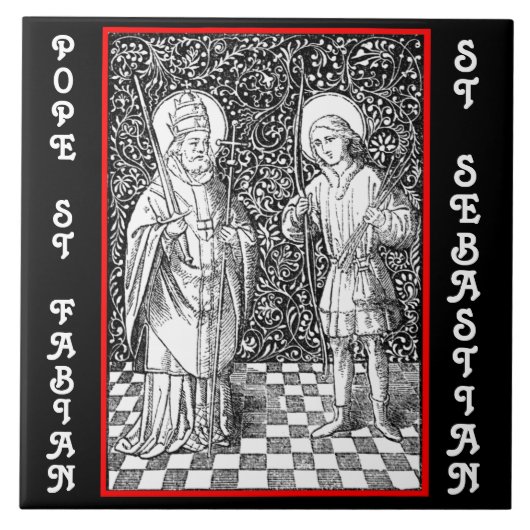 S. Fabian & Sebastian (BG 01) Fliese (Vorderseite)