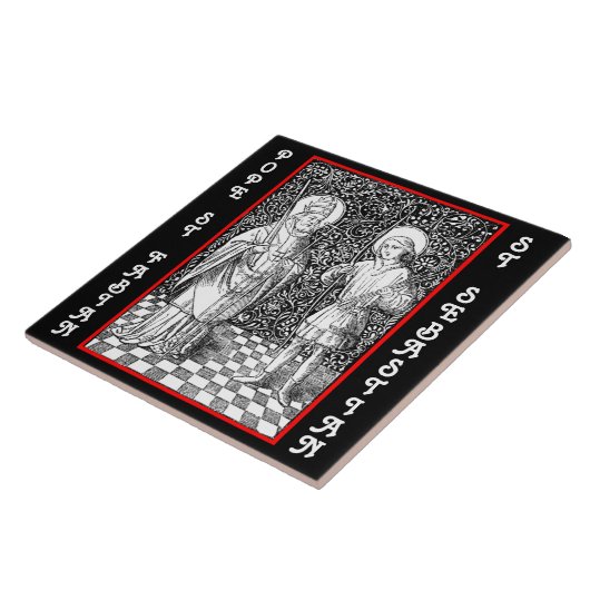 S. Fabian & Sebastian (BG 01) Fliese (Seite)