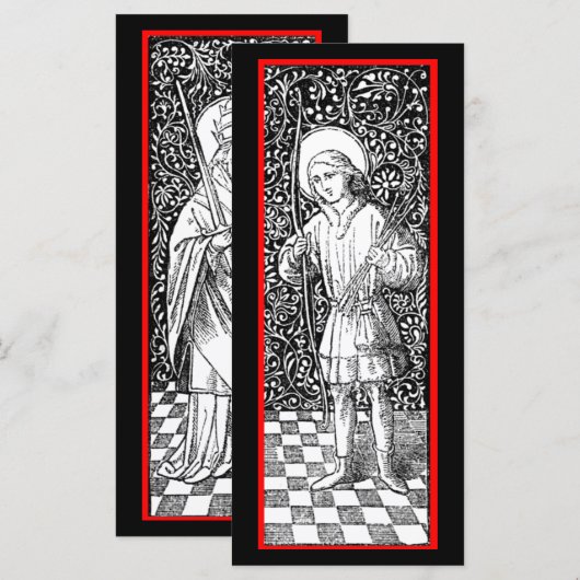 S. Fabian & Sebastian (BG 01) Karte (Vorne/Hinten)