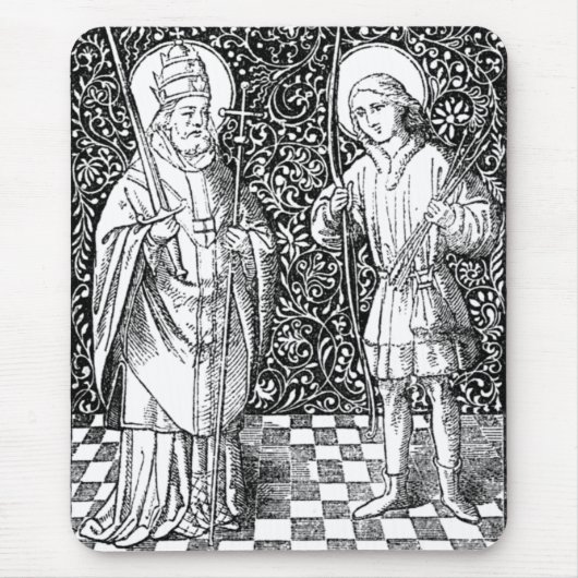 S. Fabian & Sebastian (BG 01) Mousepad (Vorne)