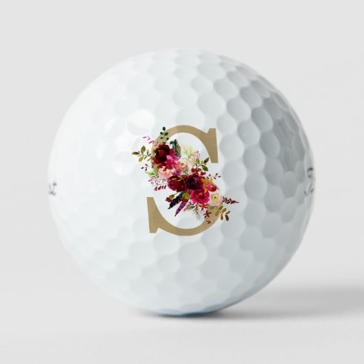 S Floral Golfball (Vorderseite)