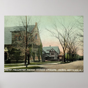 S. Fullerton Ave., Montclair, NJ Vintag Poster