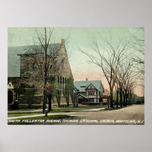 S. Fullerton Ave., Montclair, NJ Vintag Poster (Vorne)