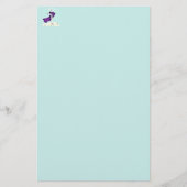 S.G. Draped Cross Briefpapier (Vorderseite)