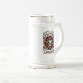 S.G.H.S. Traditioneller deutscher Bierstein Stein Bierglas (VorderseiteRechts)