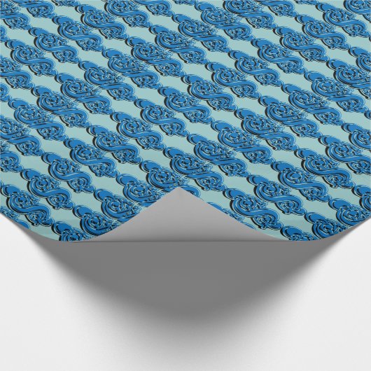 "S" GESCHENKPAPIER (Ecke)