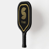 S Gold Pickleball Paddle (Links)