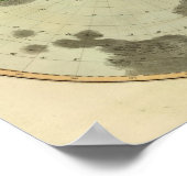 S Hemisphäre Poster (Ecke)