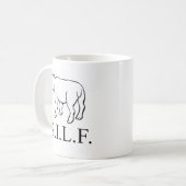 S.I.L.F. KAFFEETASSE (Vorderseite Links)