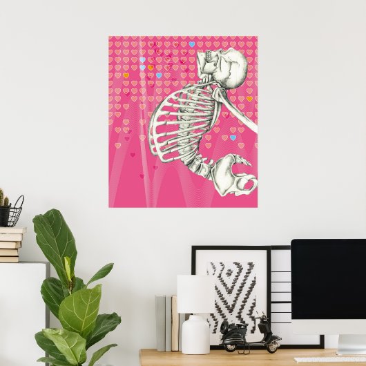 S. I Liebe Sie Poster (Heimbüro)