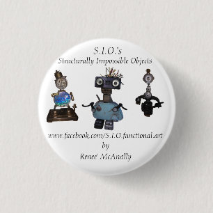 S.I.O. "s-Knopf #1 Button