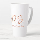 S.I.P.S. Große Latte-Tasse - Orange Milchtasse (Rechte Ecke)