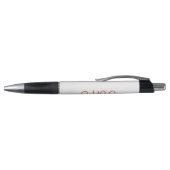 S.I.P.S. Pen - Orange Kugelschreiber (Oberseite)