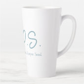S.I.P.S. Tall Latte Tasse - Blau (Rechts)