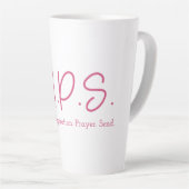 S.I.P.S. Tall Latte Tasse - Pink (Rechte Ecke)