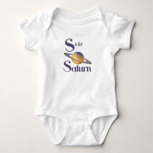 S ist für niedlichen Planeten Saturns u. Baby Strampler