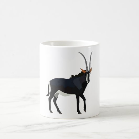 S ist für Sable Antelope Kaffeetasse (Mittel)