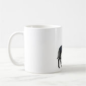 S ist für Sable Antelope Kaffeetasse (Links)