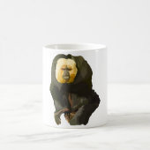 S ist für Saki Monkey Kaffeetasse (Mittel)