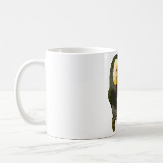 S ist für Saki Monkey Kaffeetasse (Links)