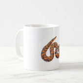 S ist für Sand Boa Kaffeetasse (Vorderseite Links)