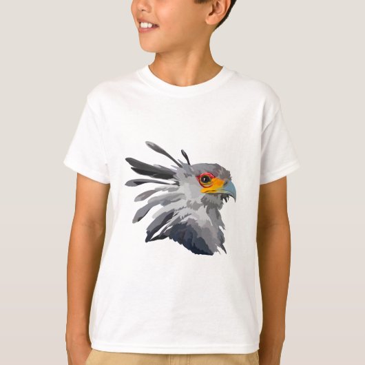 S ist für Secretary Bird zuständig T-Shirt (Vorderseite)