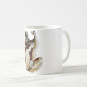 S ist für Sifaka Lemur Kaffeetasse (VorderseiteRechts)