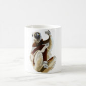 S ist für Sifaka Lemur Kaffeetasse (Mittel)