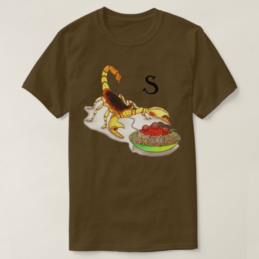 S ist für Skorpion T-Shirt (Design vorne)