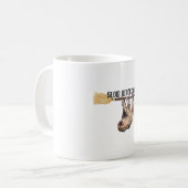 S ist für Sloth Kaffeetasse (Vorderseite Links)