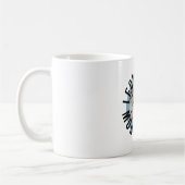 S ist für Snow Leopard Kaffeetasse (Links)