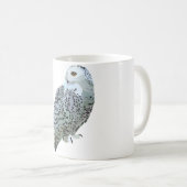 S ist für Snowy Owl Kaffeetasse (VorderseiteRechts)