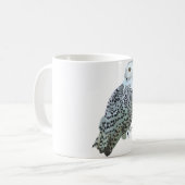 S ist für Snowy Owl Kaffeetasse (Vorderseite Links)