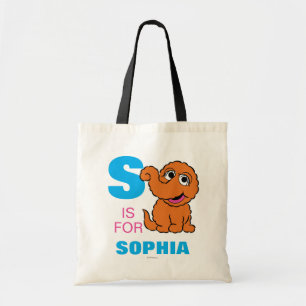 S ist für Snuffleupagus   Füge Deinen Namen hinzu Tragetasche