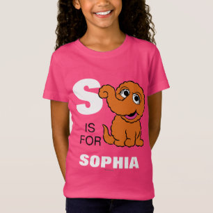 S ist für Snuffleupagus Name hinzufügen T-Shirt