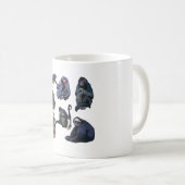 S ist für Spider Monkey Kaffeetasse (VorderseiteRechts)