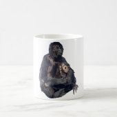 S ist für Spider Monkey Kaffeetasse (Mittel)
