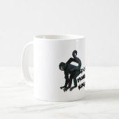 S ist für Spider Monkey Keeper Kaffeetasse (Vorderseite Links)