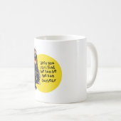S ist für Sun Bear Kaffeetasse (VorderseiteRechts)