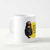 S ist für Sun Bear Kaffeetasse (Vorderseite Links)
