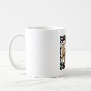 S ist für Weihnachten in Schafen Kaffeetasse