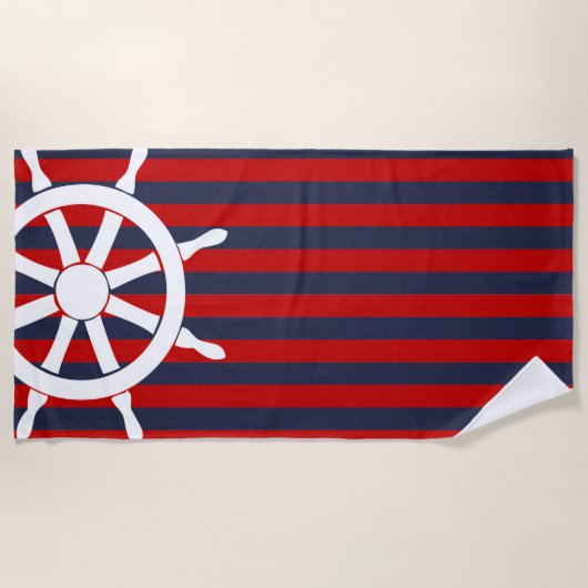 S.K. NautiGal Strandtuch (Vorderseite)