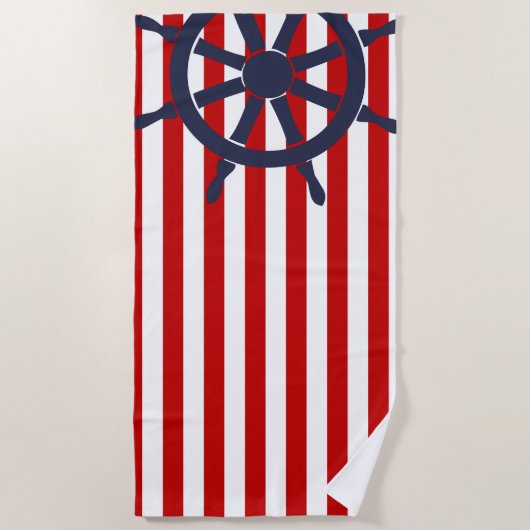 S.K. NautiGal Strandtuch (Vorderseite)