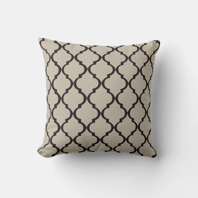 S.K. Trellis Throw Pillow Kissen (Vorderseite)