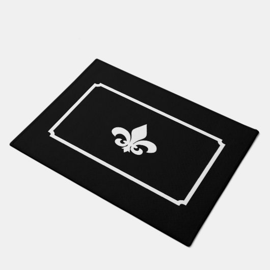 S.K. Tür-Matte Paris Le Fleur Fußmatte (Schrägansicht)
